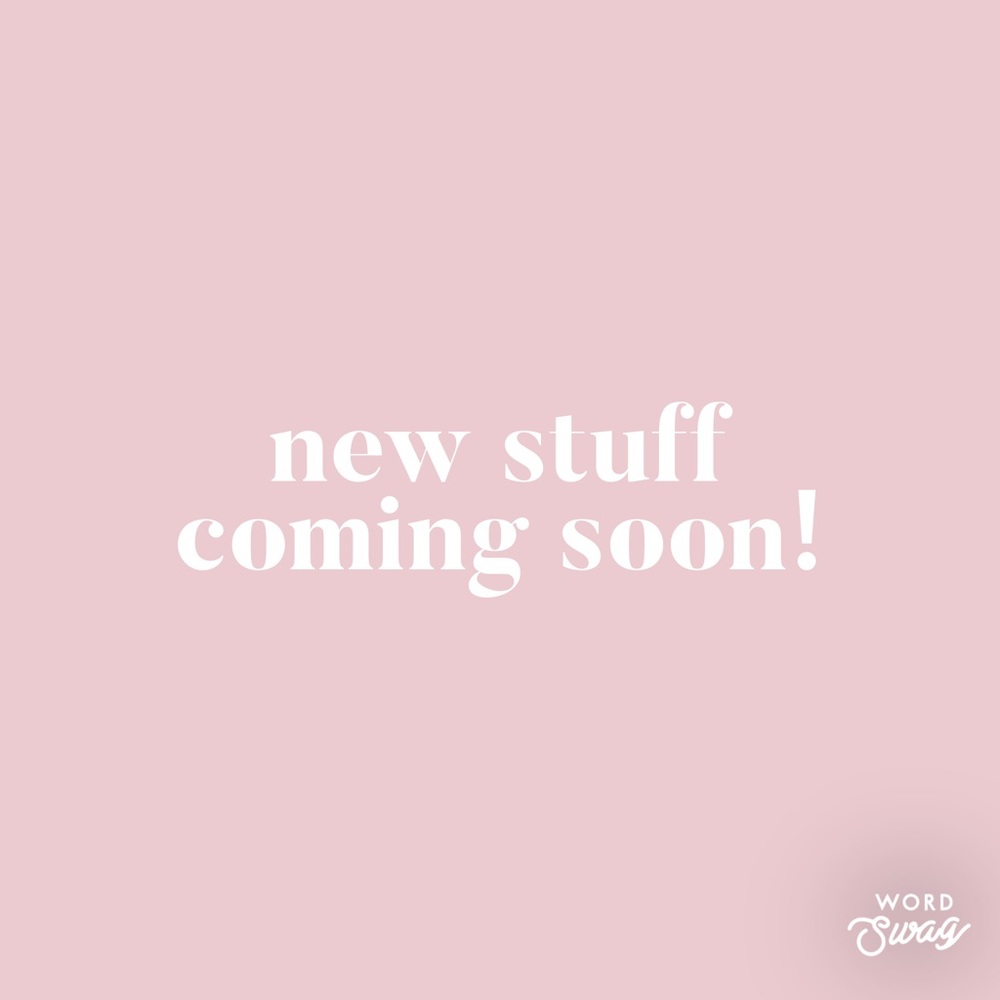✨Stay tuned for some more cute stuff!!✨